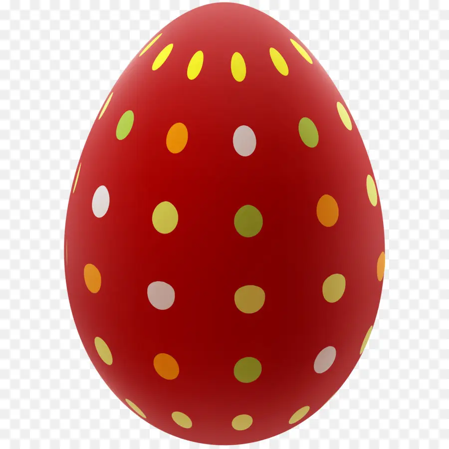 Paskah Bunny，Merah Easter Egg PNG