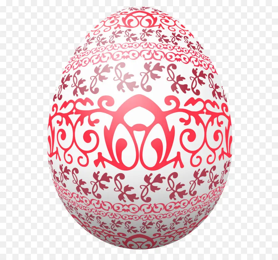 Merah Easter Egg，Paskah Telur PNG
