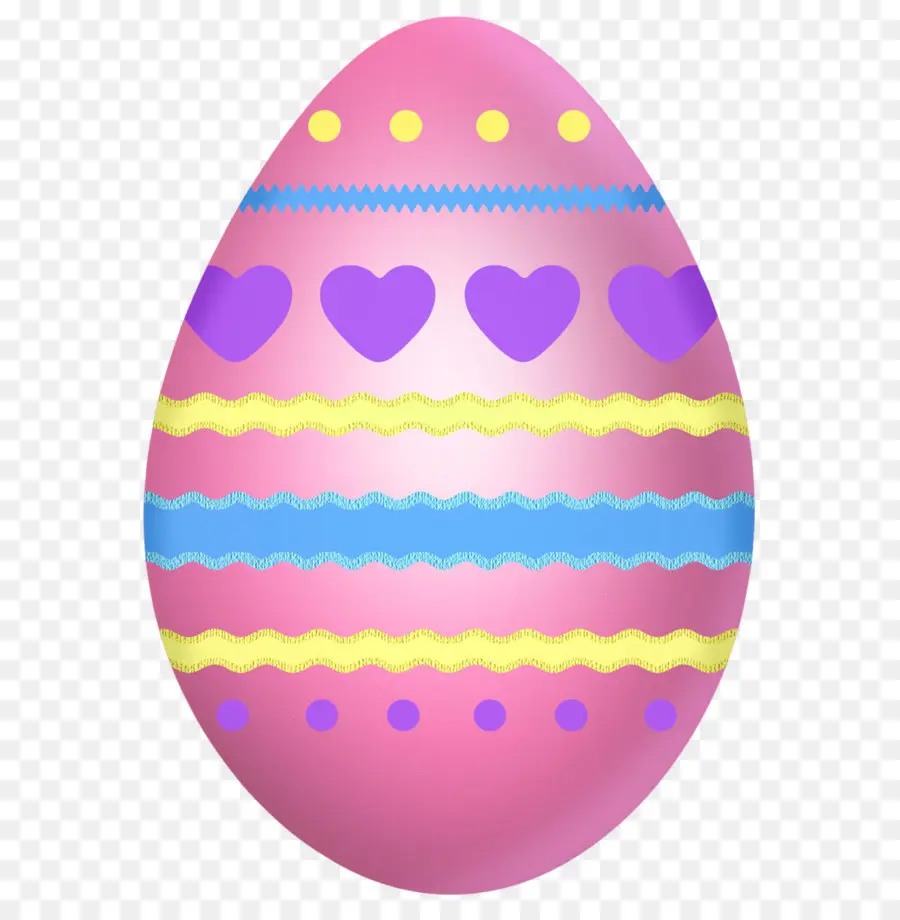 Paskah Bunny，Merah Easter Egg PNG