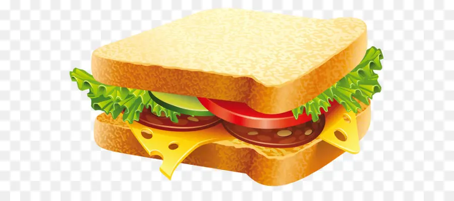 Hamburger，Kapal Selam Sandwich PNG