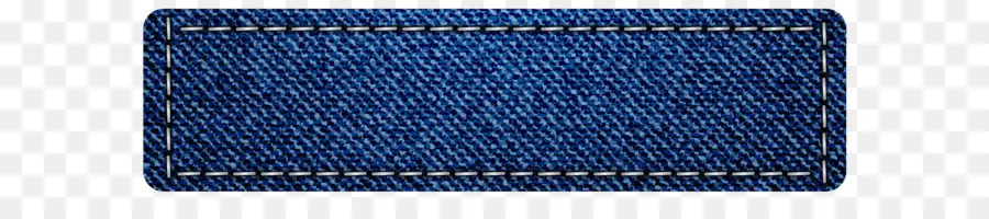 Tambalan Denim Biru，Kain PNG