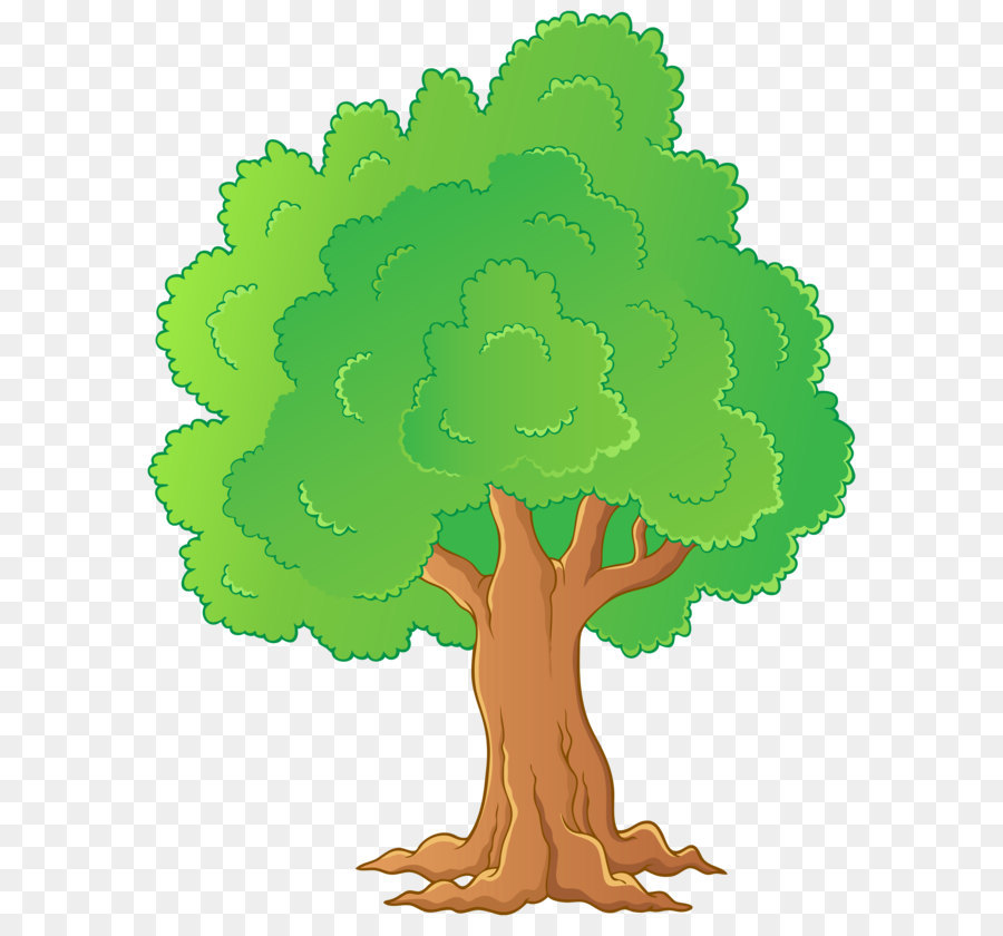 Pohon Kartun Royalti Free Gambar Png