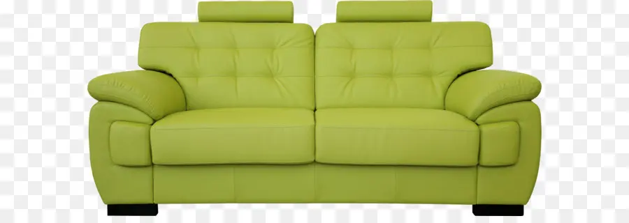 Sofa Hijau，Sofa PNG