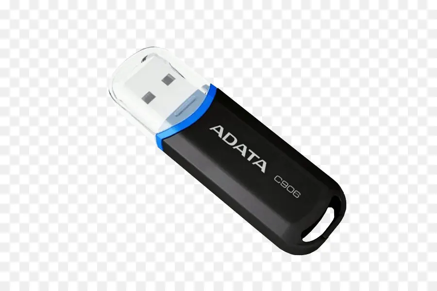 Flash Drive Usb Hitam，Penyimpanan PNG