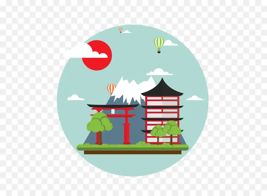 Jepang，Bendera Dari Jepang PNG