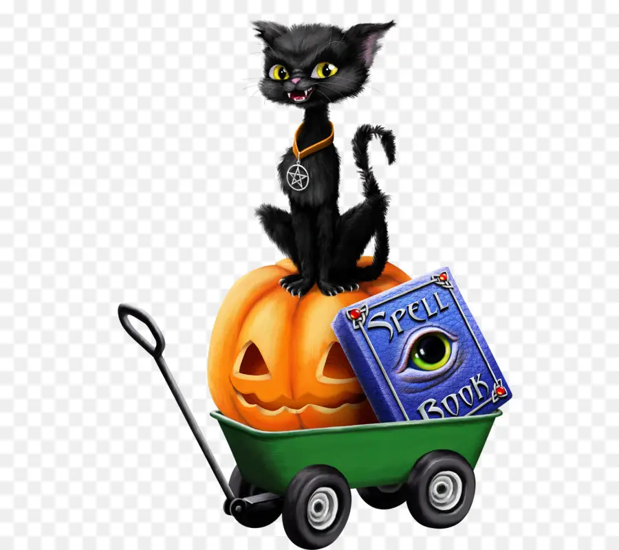 Halloween，Kucing PNG