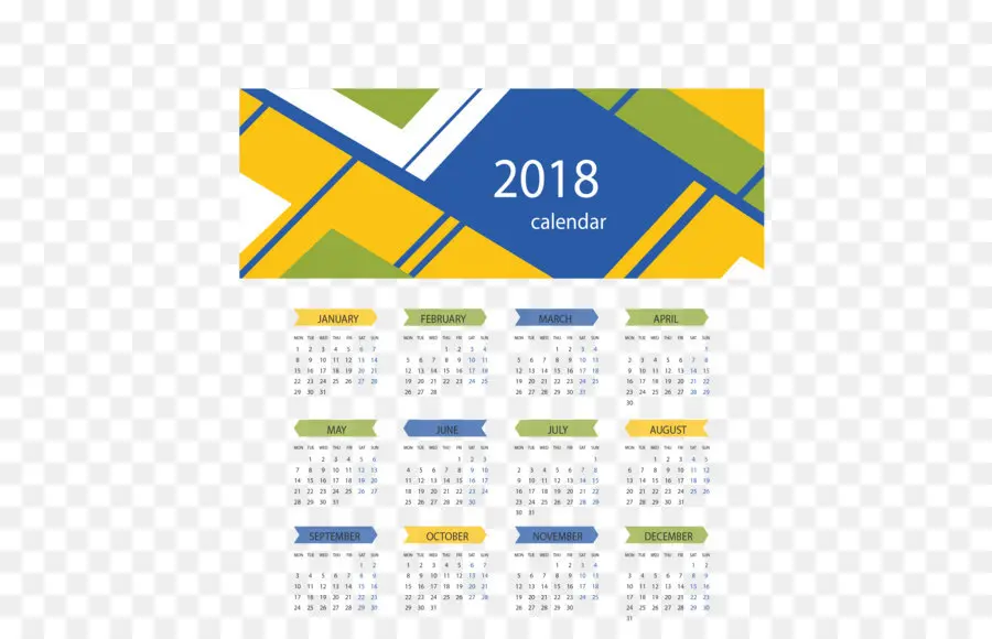 Kalender 2018，Tahun PNG