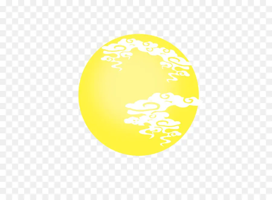 Bulan Kuning，Bulan PNG