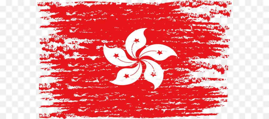Hongkong，Bendera Dari Hong Kong PNG
