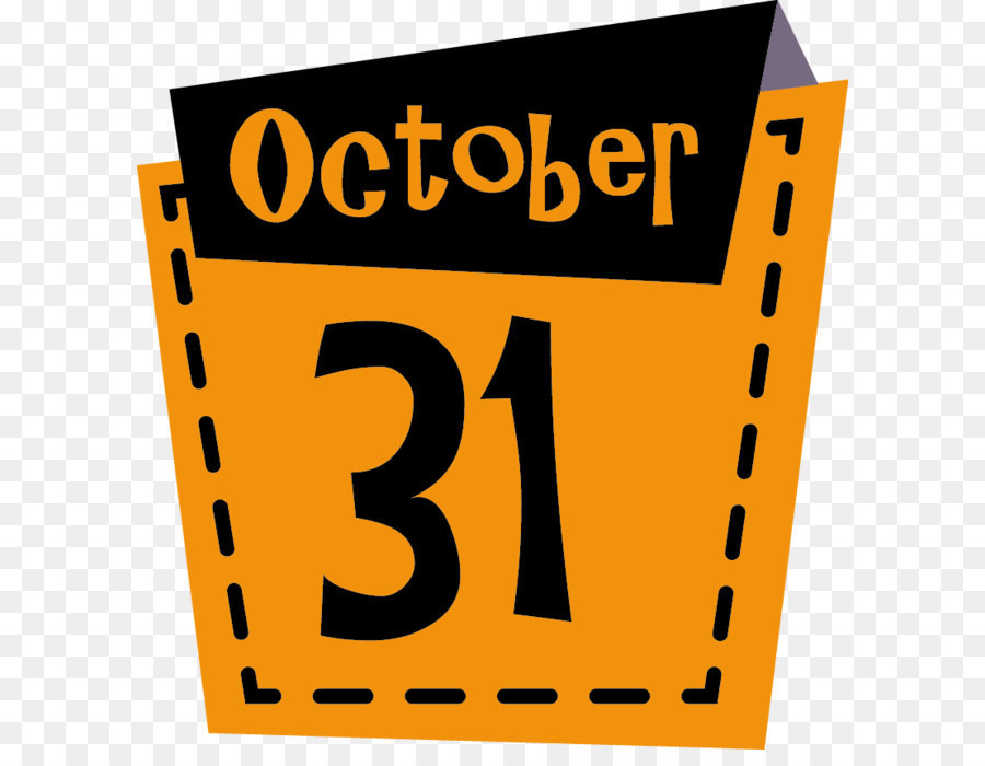 31 Oktober，Kalender PNG