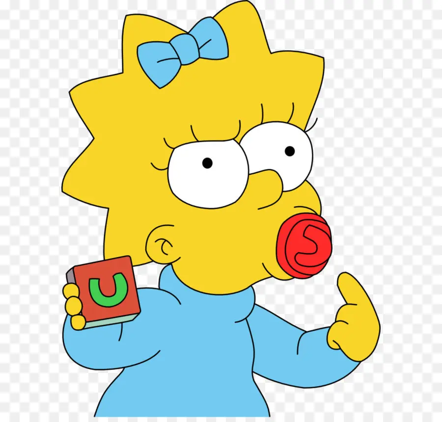 Maggie Simpson，Kartun PNG