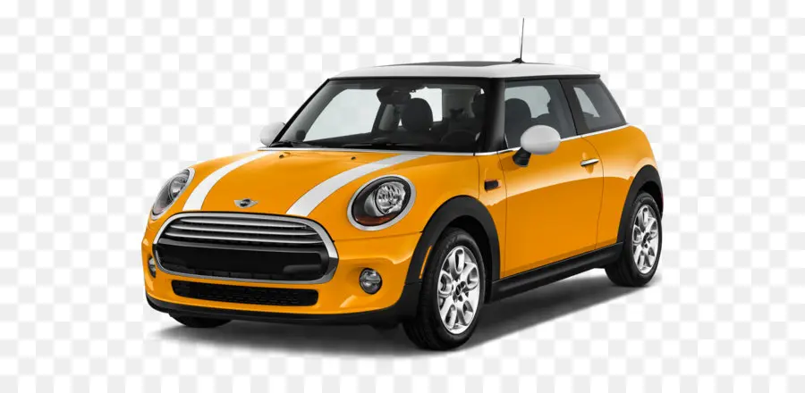 Mini Cooper Kuning，Mobil PNG