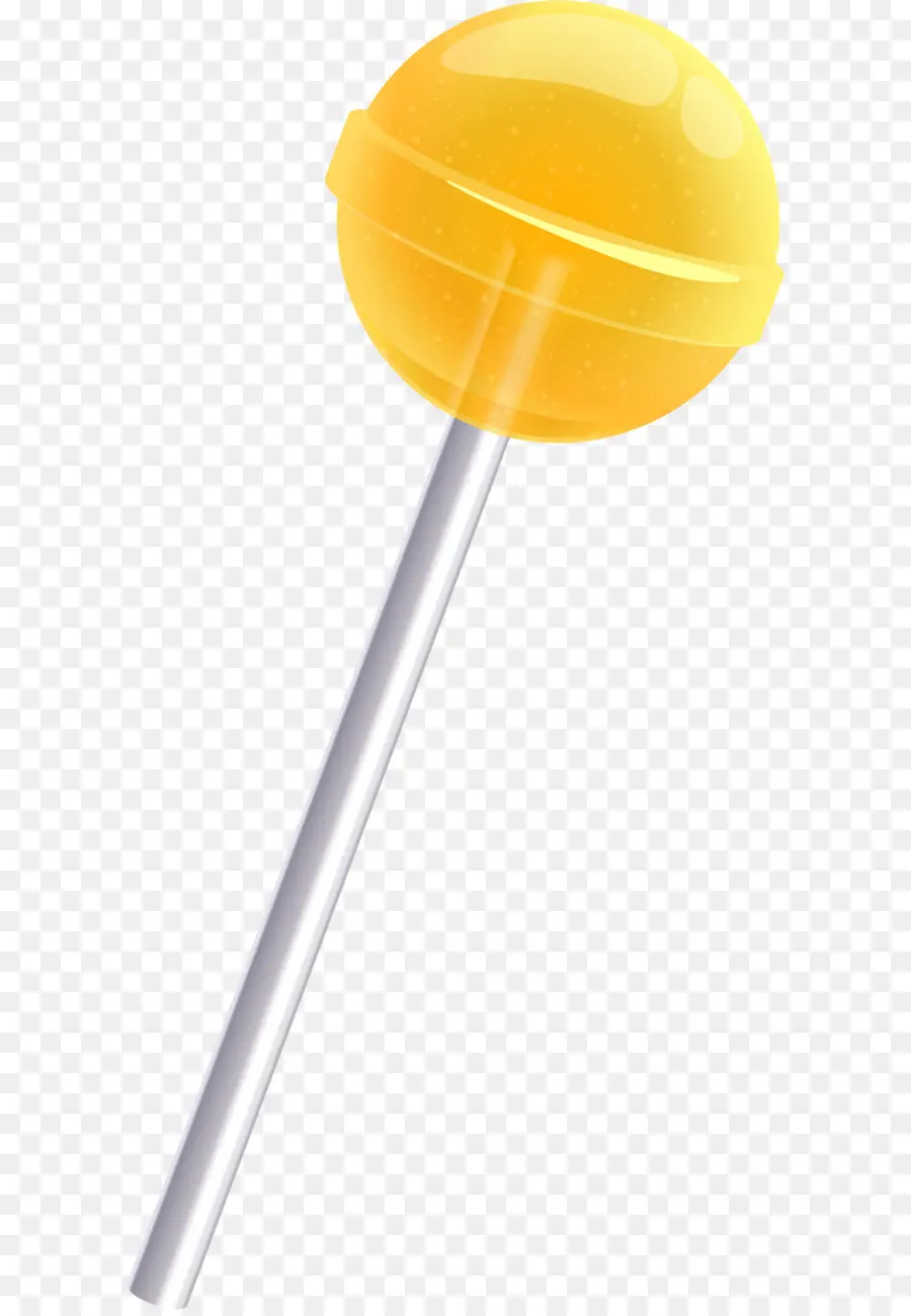 Lolipop Kuning，Manis PNG