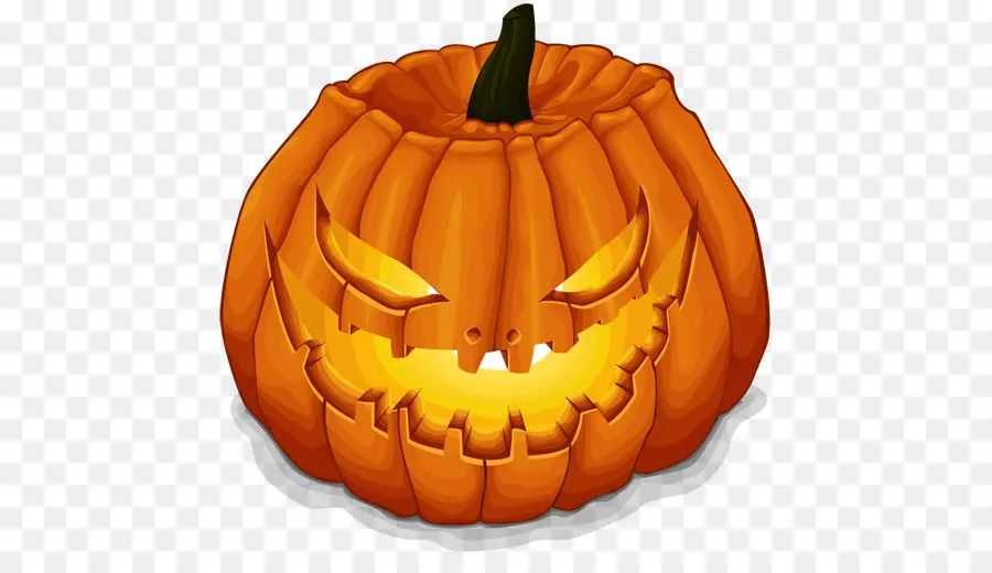 Jack O' Lantern，Labu Kuning PNG