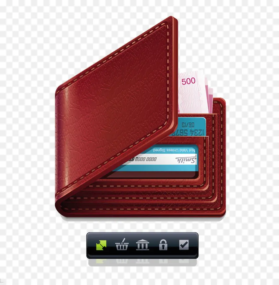 Dompet，Kulit PNG