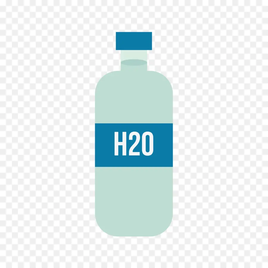 Botol Air，H2o PNG