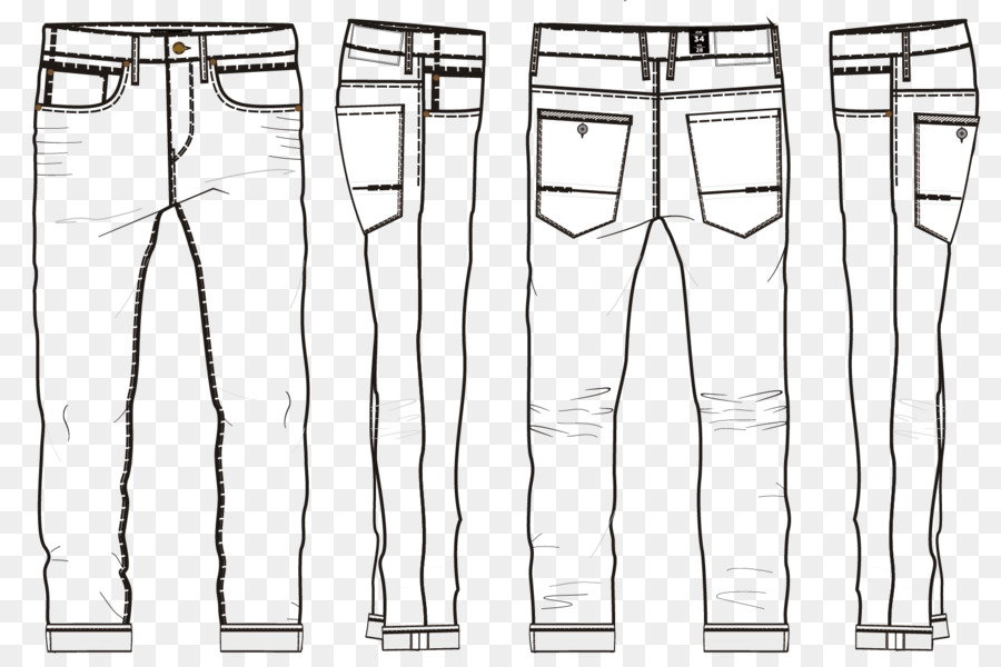 Jeans，Pakaian PNG