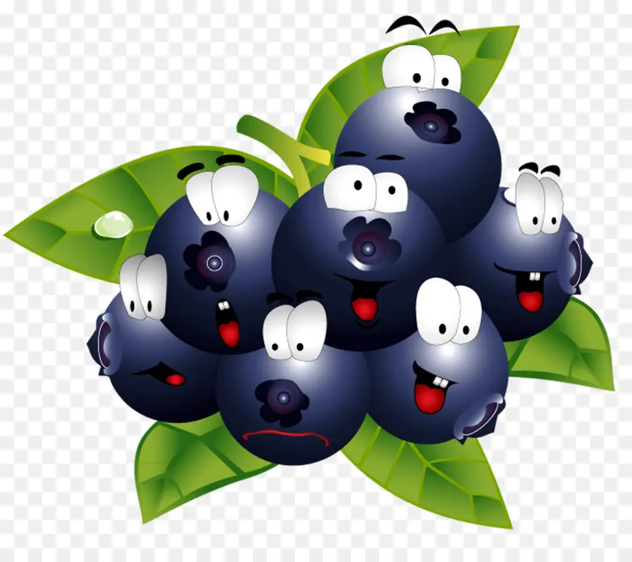 Blueberry Kartun，Kartun PNG