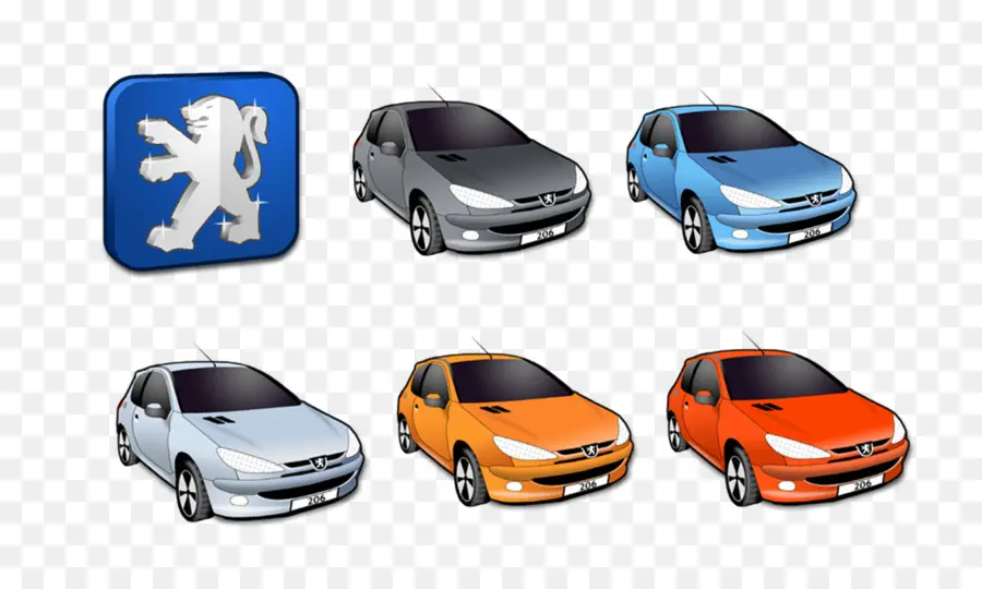 Mobil，Peugeot 206 PNG