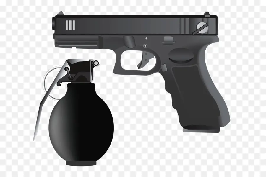 Pistol Dan Granat，Senjata Api PNG