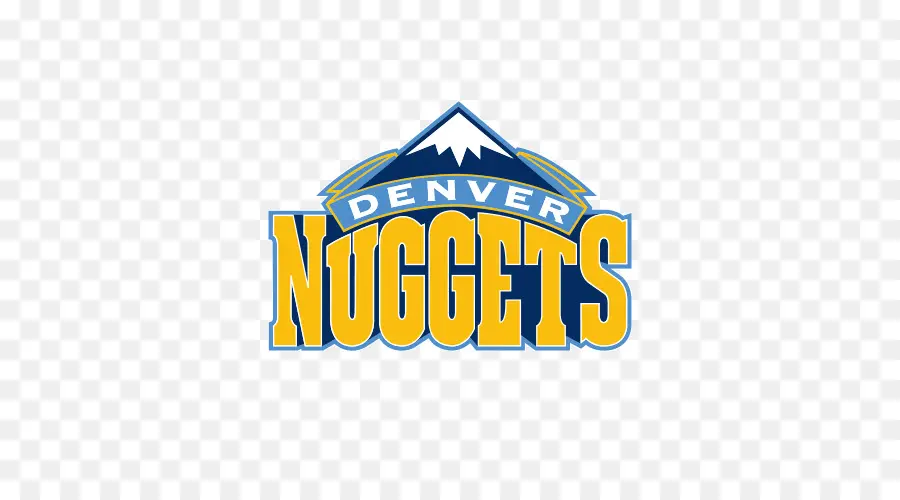 Logo Denver Nuggets，Bola Basket PNG