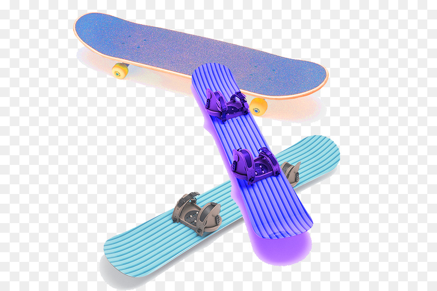 Ungu，Skateboard PNG