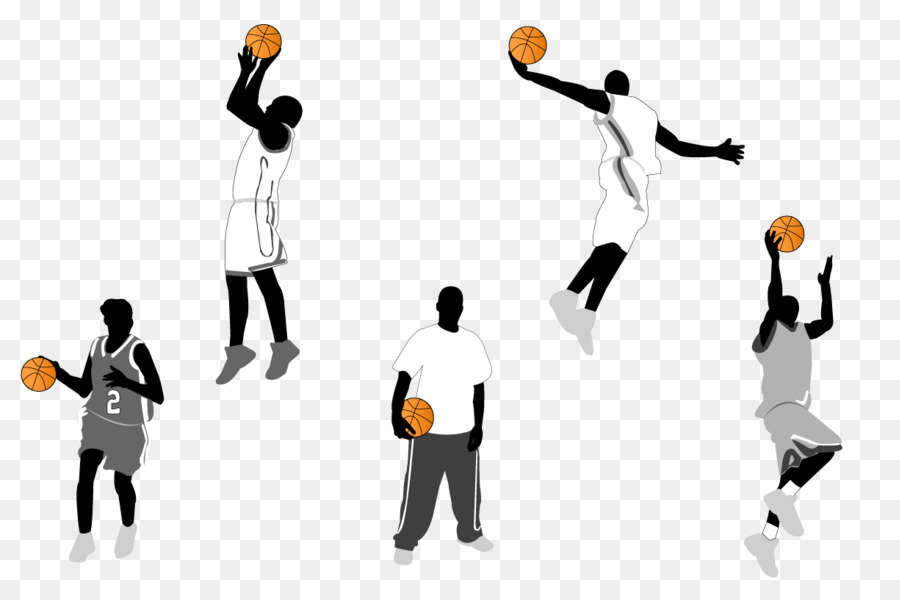 Figur Tongkat Basket，Bola Basket PNG