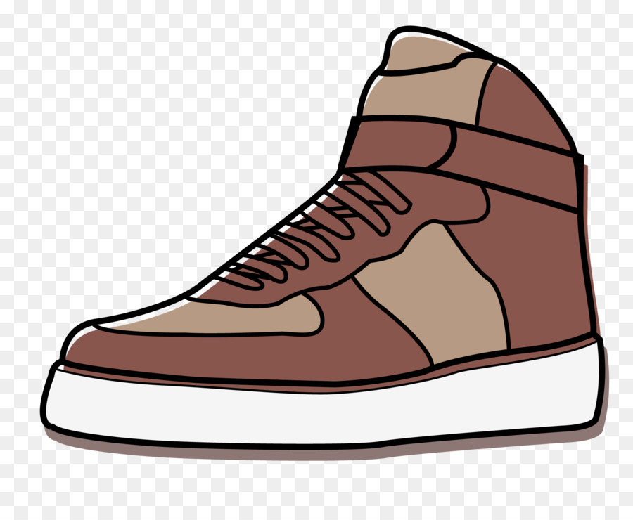 Sepatu Kets Coklat，Sepatu PNG