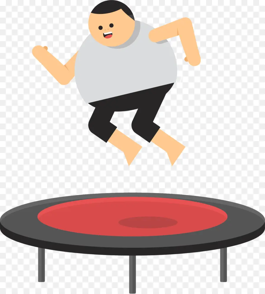 Trampolin，Melompat PNG