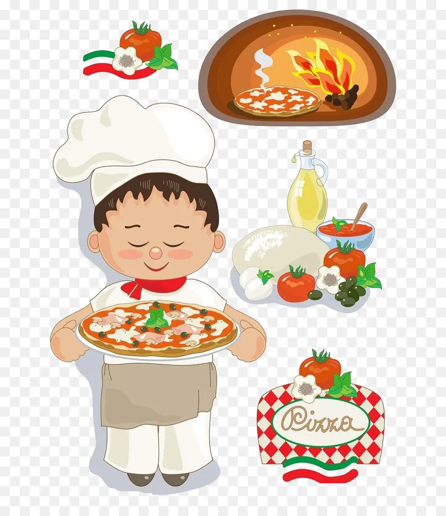 Pizza，Masakan Italia PNG