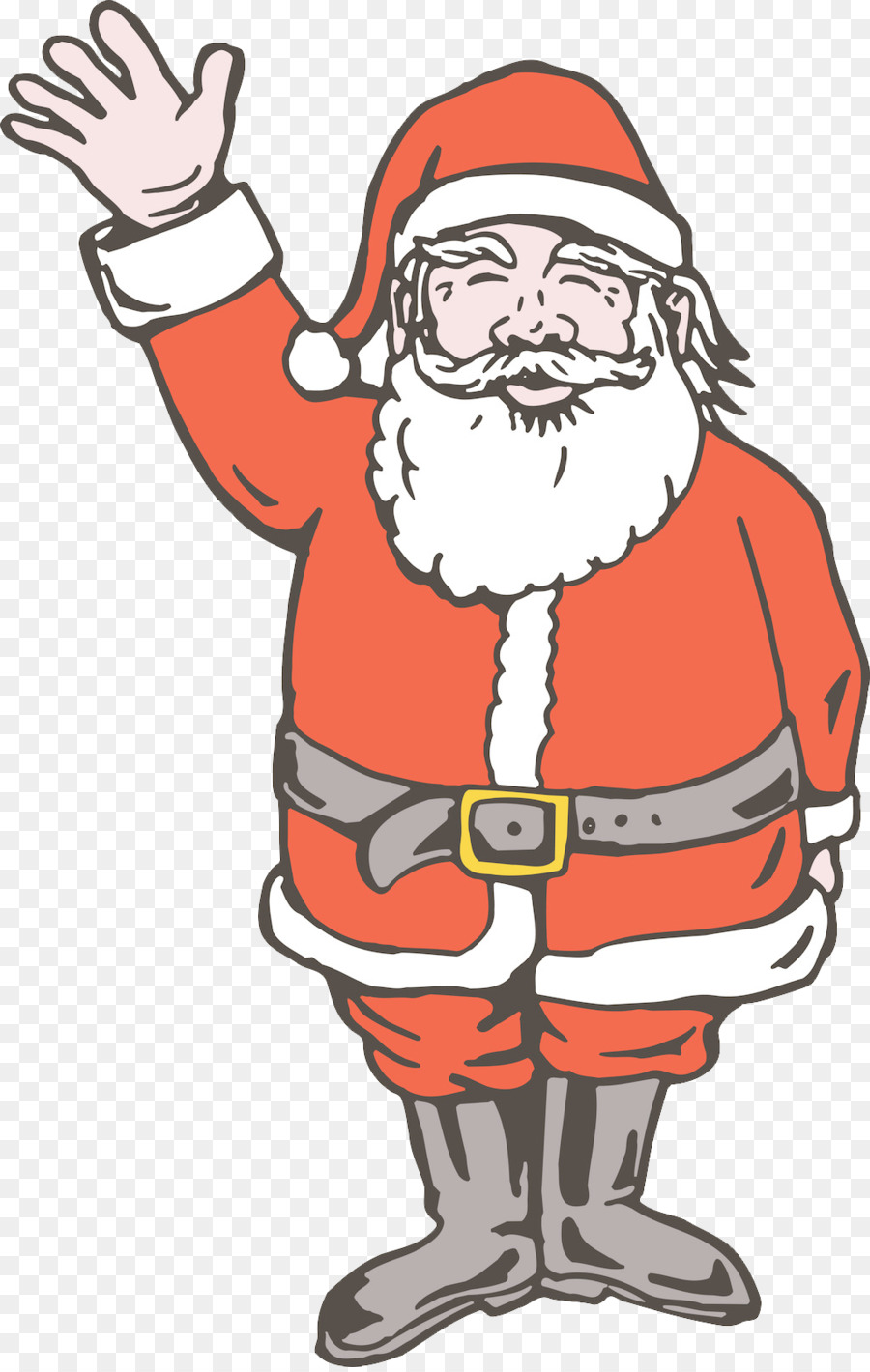 Santa Claus，Saham Ilustrasi PNG