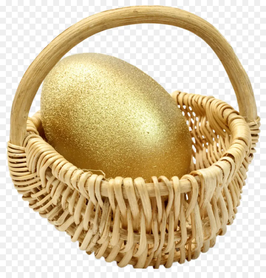 Kelinci Paskah，Telur Dalam Keranjang PNG