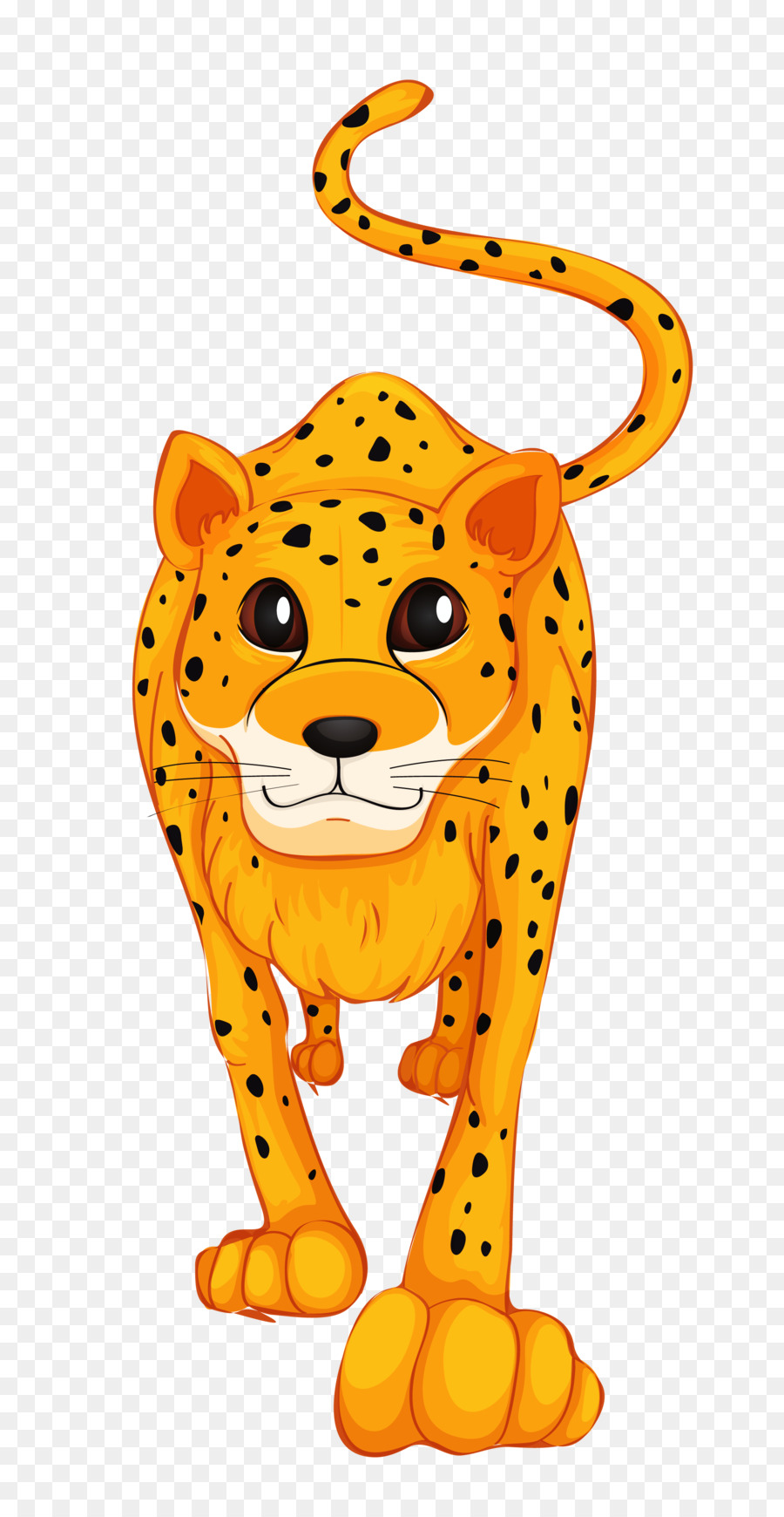 Cheetah，Kucing Besar PNG