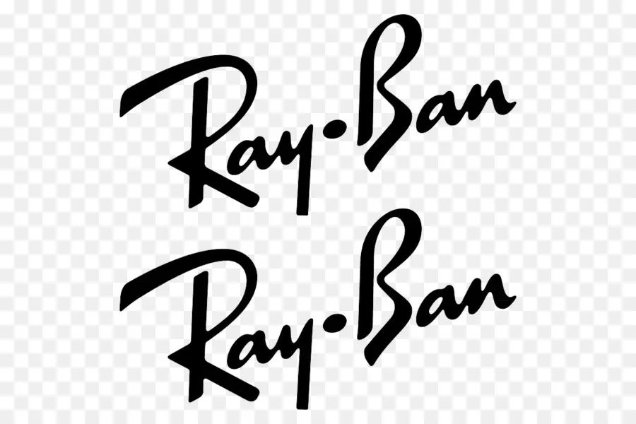 Logo Ray Ban，Kacamata Hitam PNG