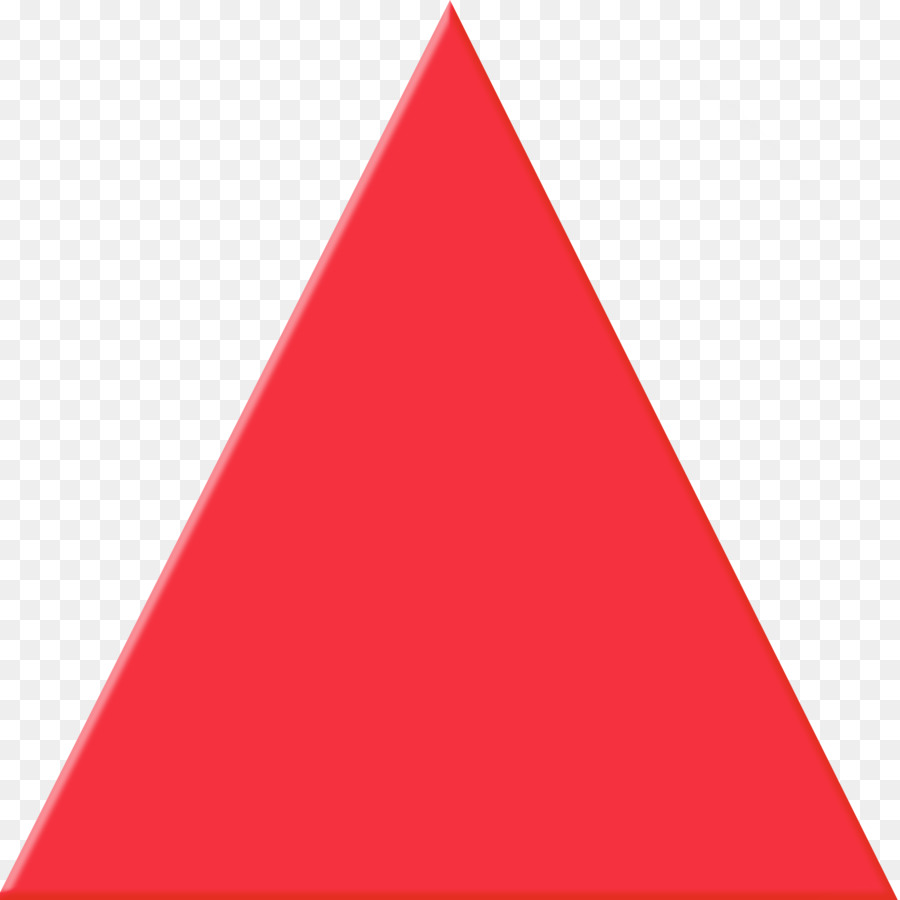 Segitiga Merah，Geometris PNG