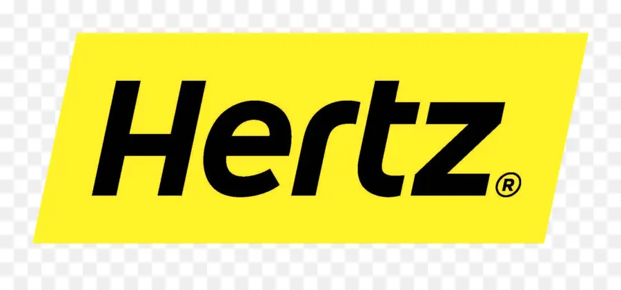 Logo Hertz，Penyewaan Mobil PNG