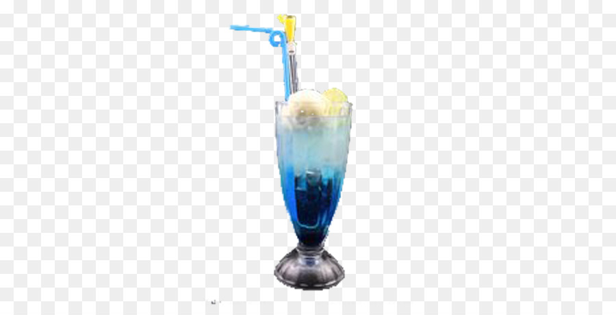 Minuman Biru，Es Krim PNG