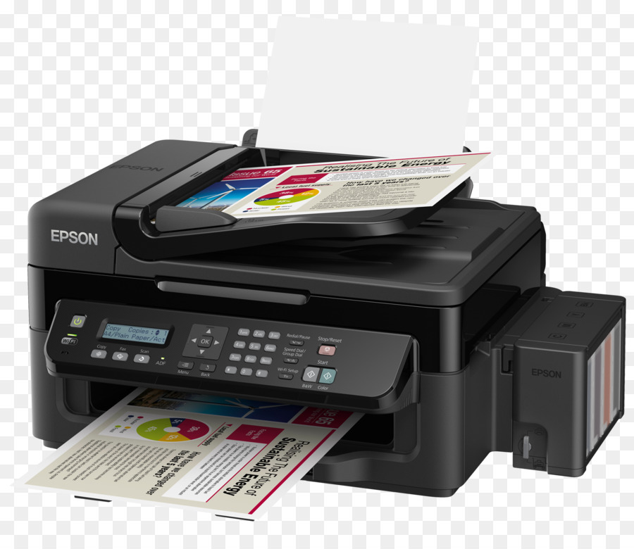 Printer Epson Pencetakan Inkjet Gambar Png