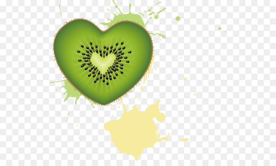 Kiwi Berbentuk Hati，Kiwi PNG