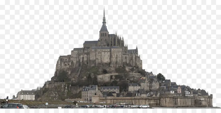 Abbey Mont Saint Michel，Mont Saint Michel PNG