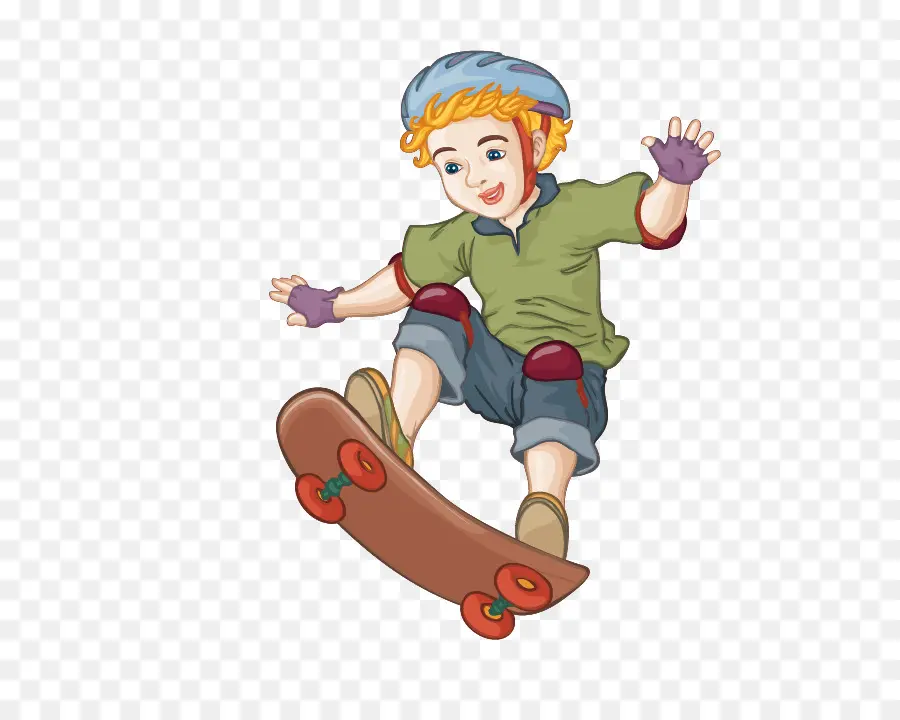 Anak Laki Laki Di Skateboard，Seluncur Es PNG