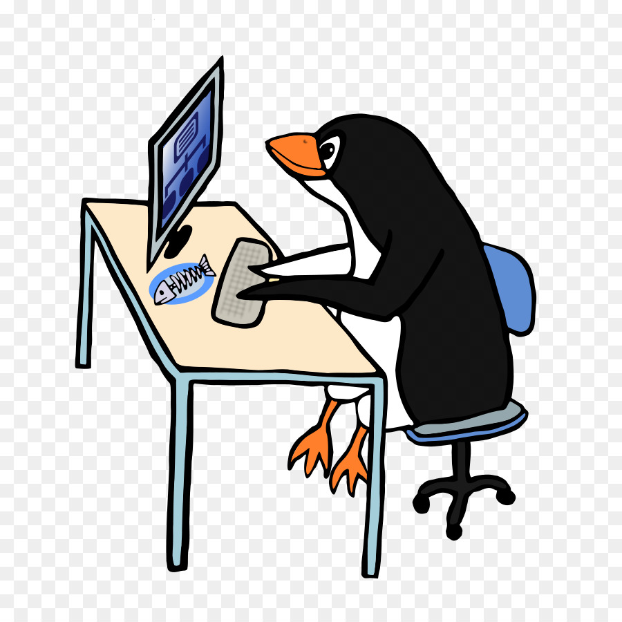 Penguin，Komputer PNG