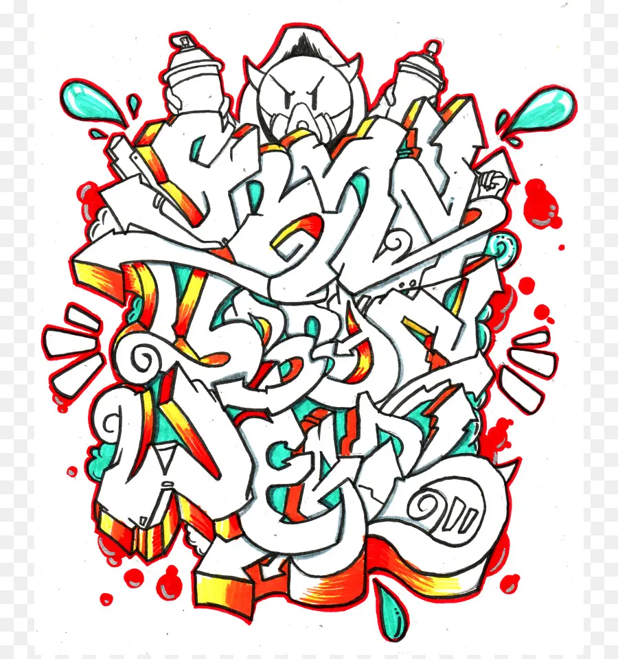Grafiti，Gambar PNG