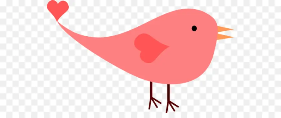 Burung，Pink PNG