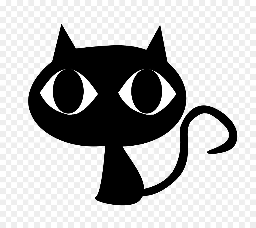 Download Gambar  Kucing  Hitam  Kartun  Vina Gambar 