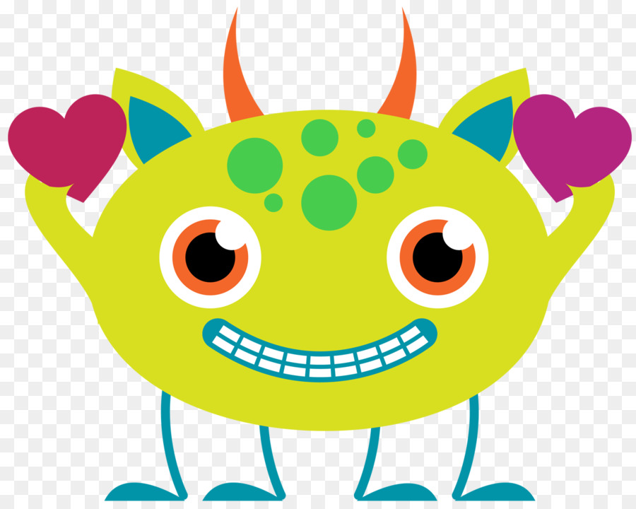 Monster Hijau，Imut Imut PNG