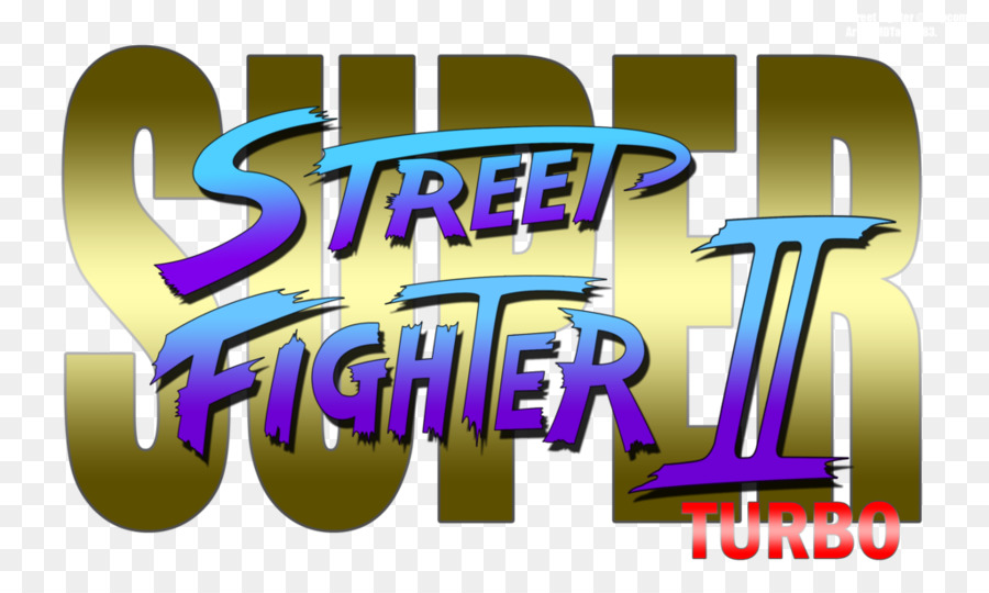 Logo Super Street Fighter Ii Turbo，Permainan PNG