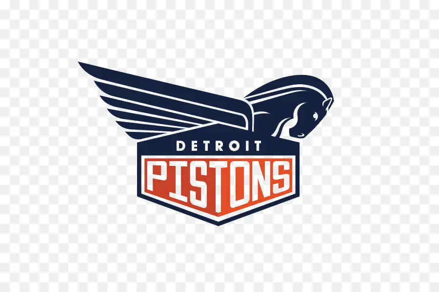 Logo Detroit Pistons，Bola Basket PNG