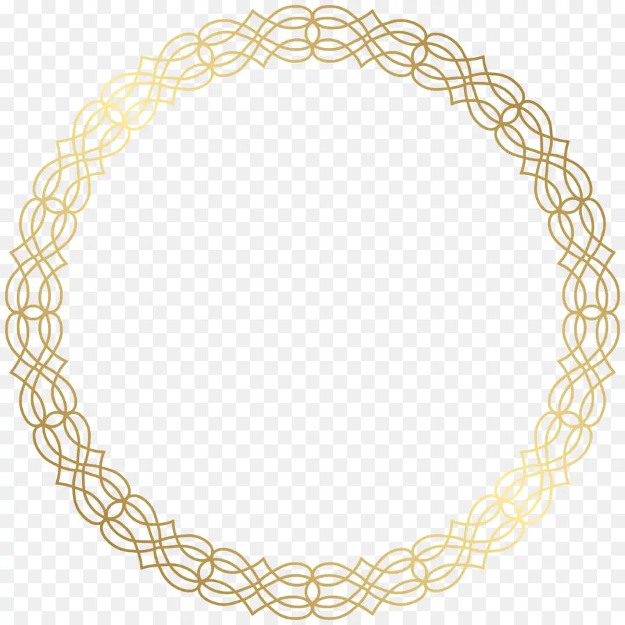 Lingkaran，Emas PNG