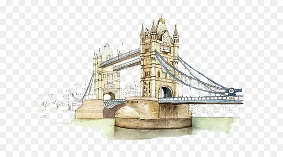 Jembatan London，Menara London PNG